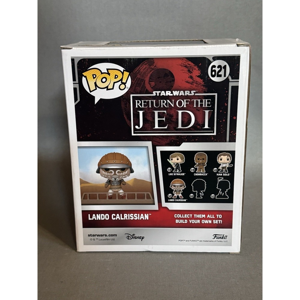 Funko Pop! Deluxe: Star Wars - Jabba's Skiff: Lando Calrissian #621 - Picture 3 of 6